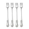 Oneida Vanessa Set of 4 Seafood / Oyster Forks 18/8 Stainless 6"